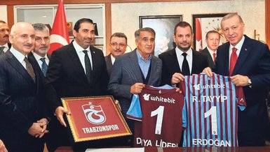 Trabzonspor'dan Başkan Erdoğan'a teşekkür!