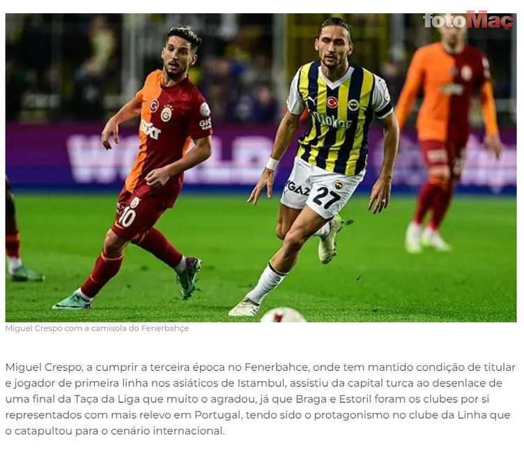 Crespo Fenerbahçe'den ayrılacak mı? Flaş transfer itirafı!