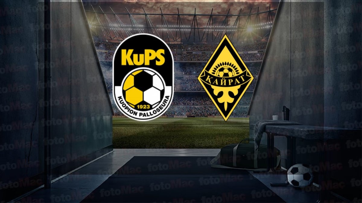 KuPS Kuopio-Kairat maçı ne zaman, saat kaçta ve hangi kanalda? | UEFA Şampiyonlar Ligi KuPS Kuopio-Kairat maçı ne zaman, saat kaçta ve hangi kanalda? | UEFA Şampiyonlar Ligi