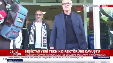 Vincenzo Italiano İstanbul'a geldi!