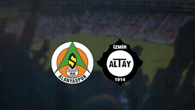 Alanyaspor-Altay maçı CANLI | İlk 11'ler belli oldu