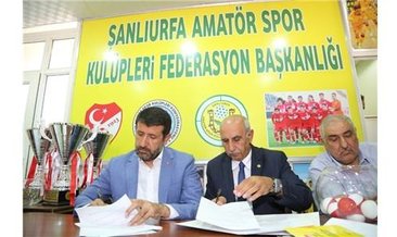 Şanlıurfa Belediyesi'nden amatör kulüplere para yardımı