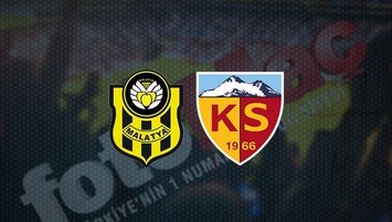 Yeni Malatyaspor - Kayserispor | CANLI