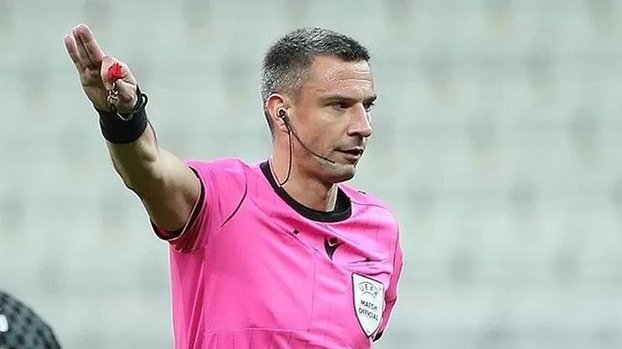 Sporting maçı Sloven hakemin