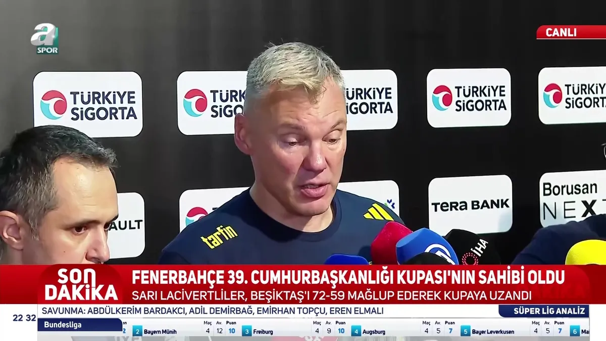 Fenerbahçe Tarfin Başantrenörü Jasikevicus'tan şampiyonluk sözleri!