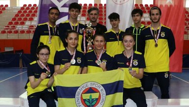 Fenerbahçe kadın ve erkek masa tenisi takımları Süper Lig şampiyonu oldu
