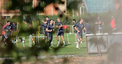 Kayserispor'da futbolcular idmana çıktı