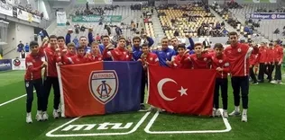 Altınordu’nun MTU Hallen Cup gururu