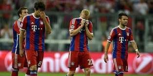 Bayern'in elenmesi Alman basınında