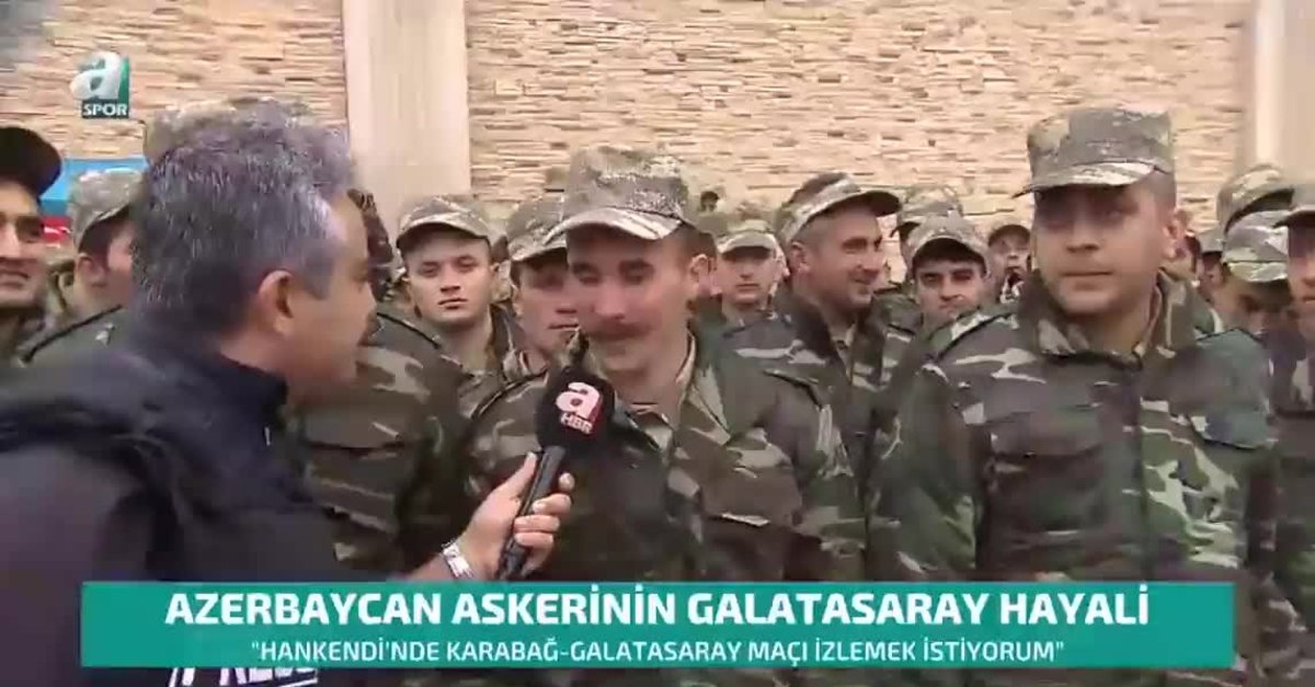 Azerbaycan Askerinin Galatasaray Hayali Videosunu Izle Fotomac Tv
