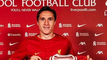 Federico Chiesa Liverpool'da!