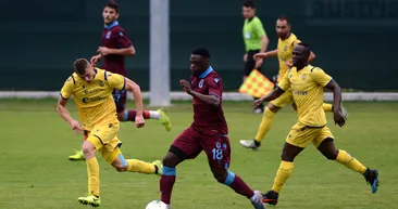Trabzonspor - Verona maçından kareler...