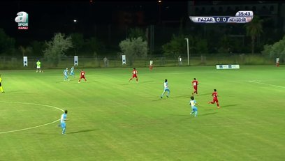 >GOL l Pazarspor 1-0 Nevşehir Belediyespor