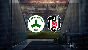 Giresunspor - Beşiktaş maçı saat kaçta?