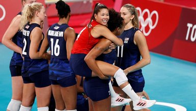 2020 Tokyo Olimpiyat Oyunları'nda kadınlar voleybolda ilk finalist ABD!