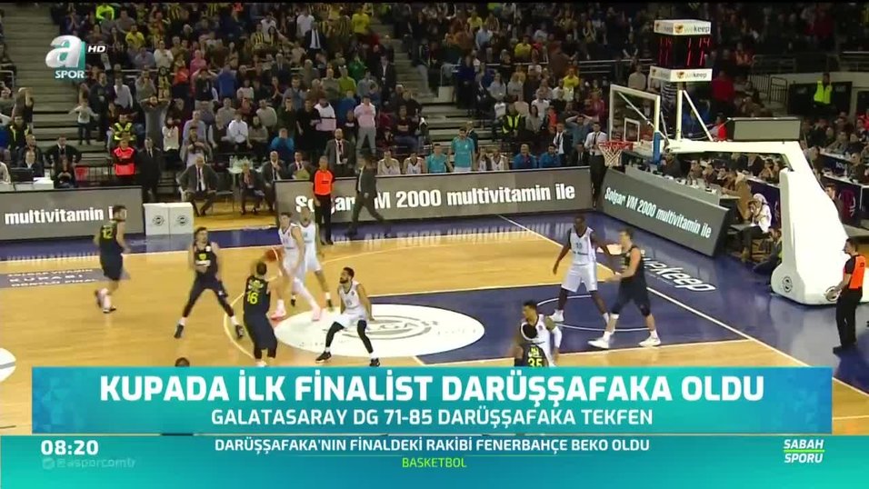 Kupada Ilk Finalist Darussafaka Oldu Videosunu Izle Fotomac Tv