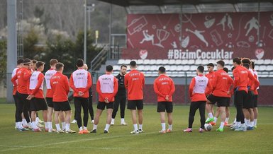 Ümit Milli Futbol Takımı İtalya maçının hazırlıklarını sürdürdü