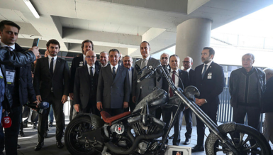 Müzeye özel motosiklet