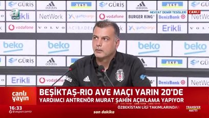 >Beşiktaş'ta Rio Ave maçında 3 eksik! Murat Şahin açıkladı