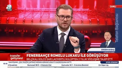 F.Bahçe'de son dakika Lukaku gelişmesi!