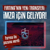 Trabzonspor'un yeni transferi yola çıktı!