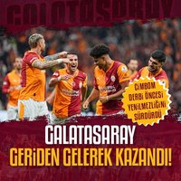 G.Saray geriden gelerek kazandı!