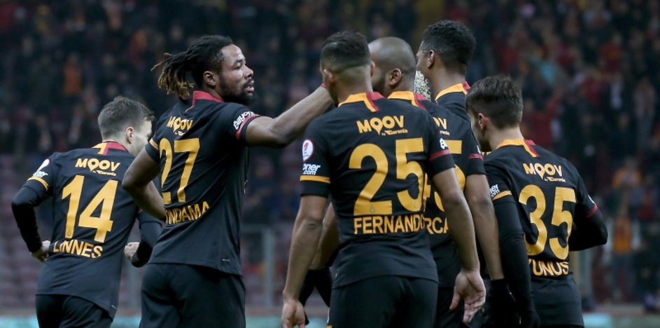 Galatasaray - Hatayspor maçından kareler