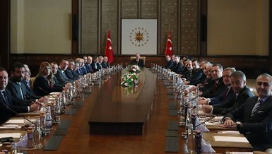 Başkan Recep Tayyip Erdoğan TFF ve Kulüpler Birliği'ni kabul etti