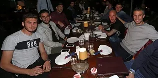 Futbolcular bir araya geldi
