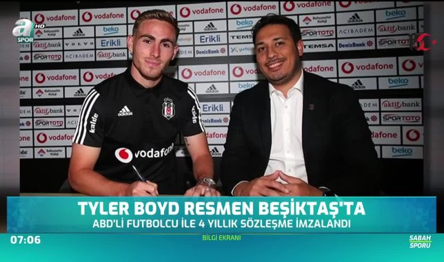 Tyler Boyd resmen Beşiktaş'ta