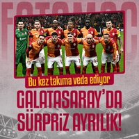G.Saray'da sürpriz ayrılık!