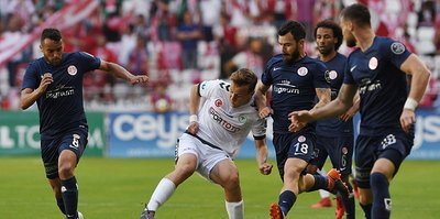 Antalyaspor-Konyaspor maçında gol sesi çıkmadı