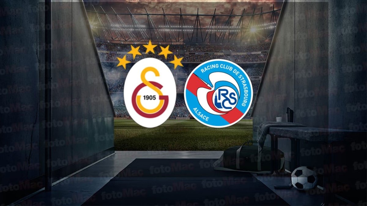 Galatasaray-Strasbourg maçı canlı | Hazırlık maçı CANLI