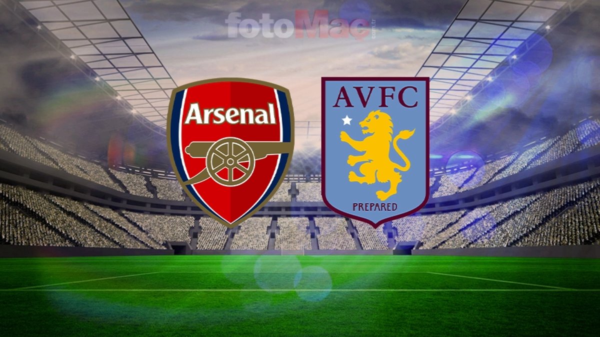 Zirvede şampiyonluk savaşı: Arsenal-Aston Villa maçı canlı izleme bilgileri ve ilk 11'ler