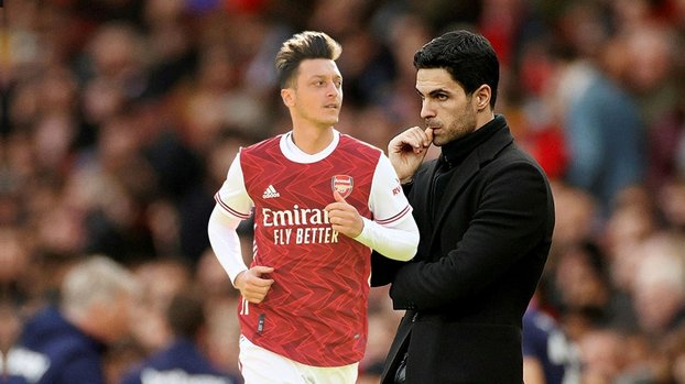 Mikel Arteta'dan Mesut Özil'e yanıt: Vicdanım rahat #