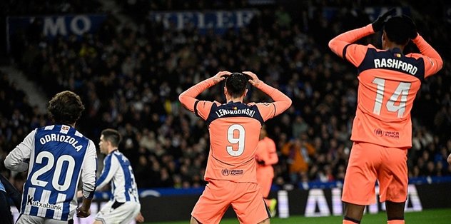 Barcelona'ya deplasmanda Real Sociedad şoku!