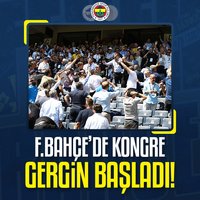 F.Bahçe'de kongre gergin başladı!