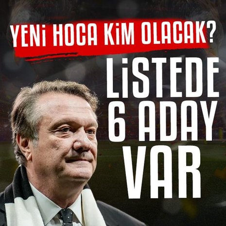 Papatya falı! İşte Beşiktaş’ın listesindeki hoca adayları