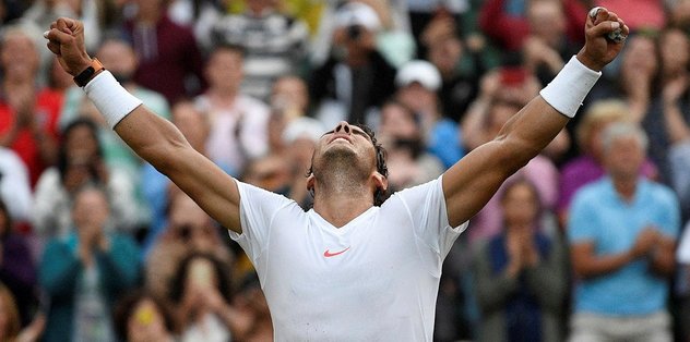 Rafael Nadal Wimbledon'da yarı finalde