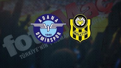 Adana Demirspor - Yeni Malatyaspor maçı CANLI