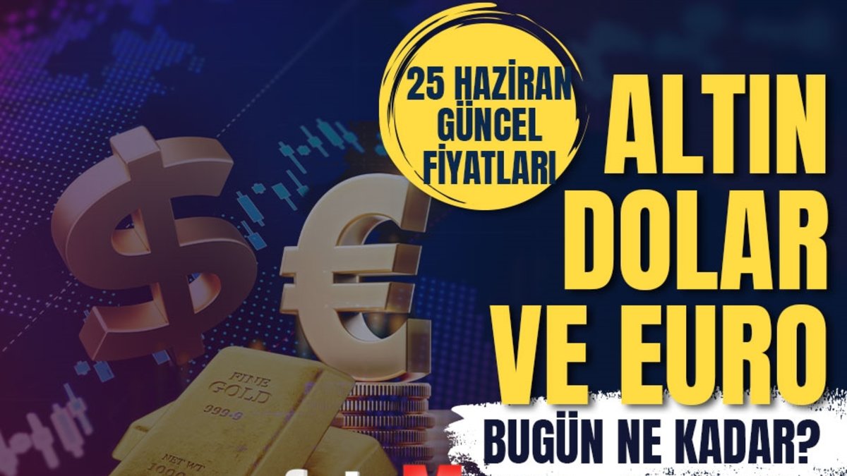 💰DOLAR KAÇ TL OLDU? | 25 Haziran 2024 Anlık Döviz Kuru Takibi - Euro, dolar, sterlin, gram, çeyrek, yarım altın kaç lira?