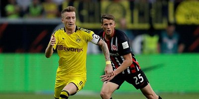Borussia Dortmund Frankfurt deplasmanından 1 puanla döndü