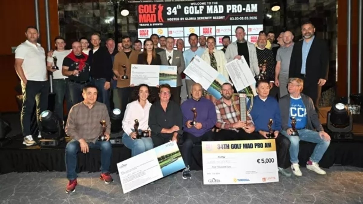 Golf Mad Pro-Am Golf Turnuvası'nda şampiyon Liam Murray oldu!