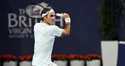 Federer Miami Açık'ta finale kaldı