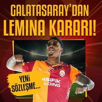 G.Saray'dan Lemina kararı!