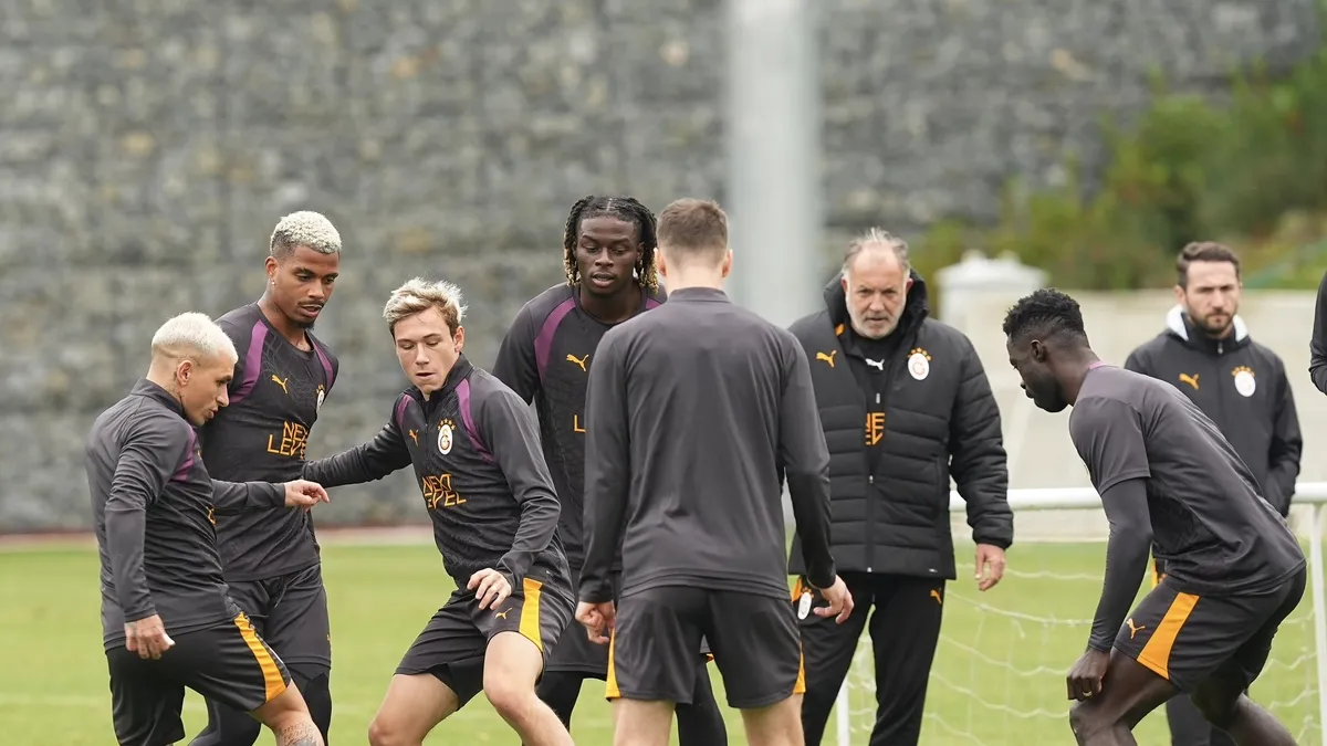 Galatasaray'da Lille maçı hazırlıkları sona erdi