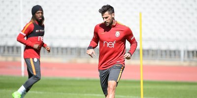 Galatasaray, Olimpiyat Stadı'nda çalıştı