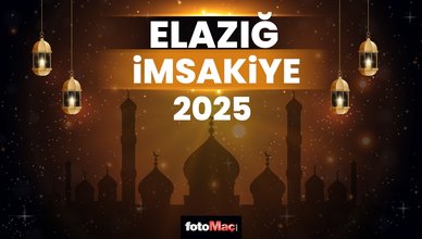 Elazığ imsakiye 2025 | Elazığ iftar, sahur vakti - Ezan saatleri