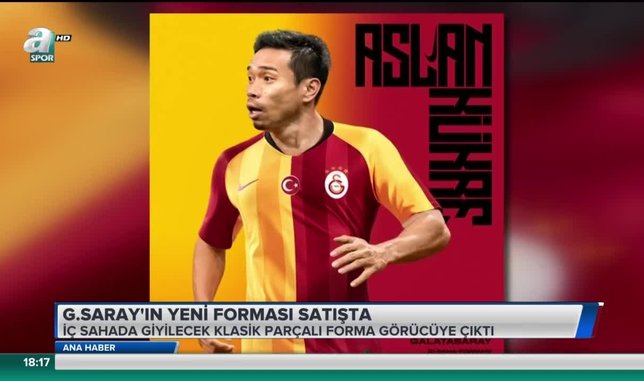 Galatasaray'ın yeni forması satışta