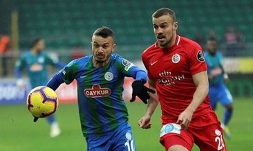 Çaykur Rizespor Antalyaspor'a diş geçiremedi